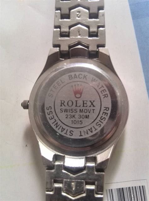 rolex 23k 30m